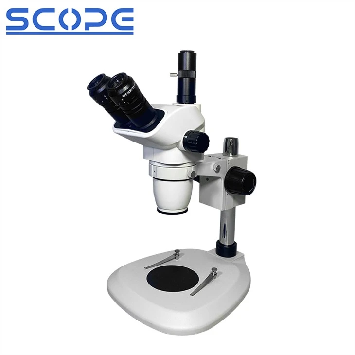 6.5X -55X magnifications Dissecting Trinouclar Zoom Stereo Microscope